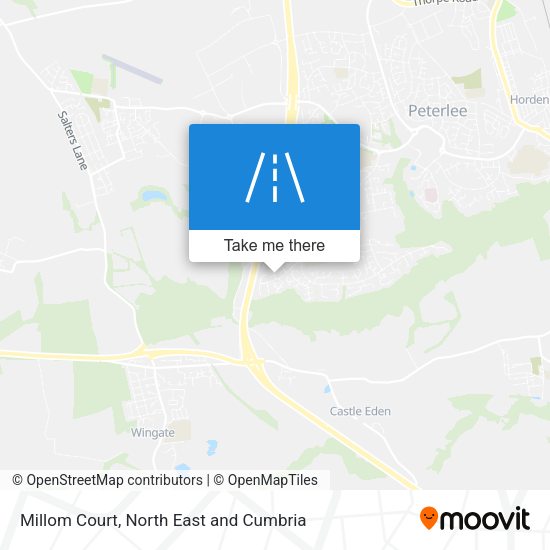 Millom Court map