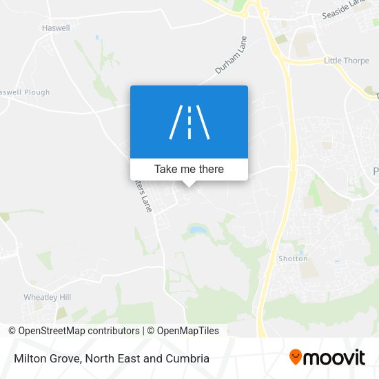 Milton Grove map