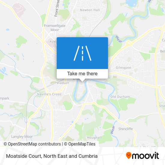 Moatside Court map