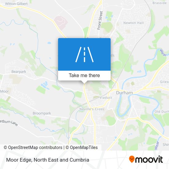 Moor Edge map