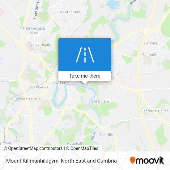 Mount Kilimanhildgym map