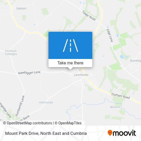 Mount Park Drive map