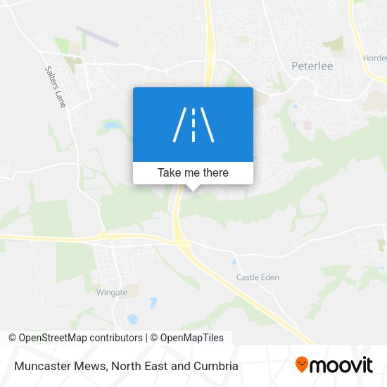 Muncaster Mews map