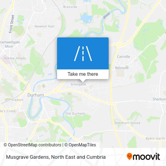 Musgrave Gardens map