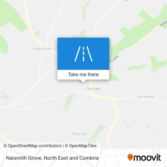 Naismith Grove map