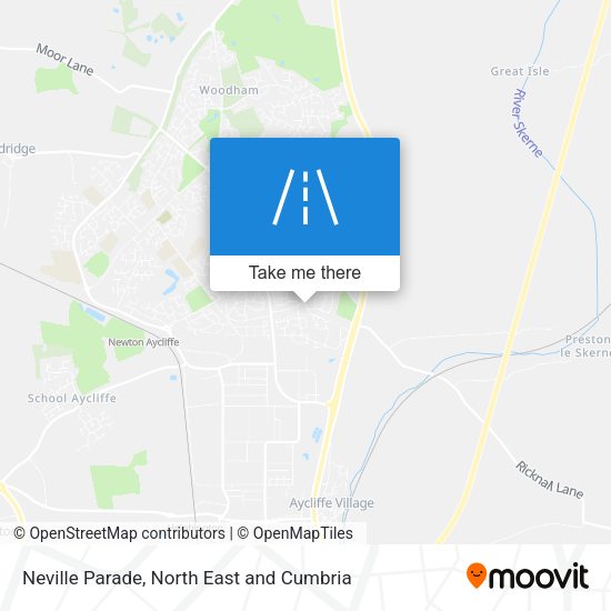 Neville Parade map