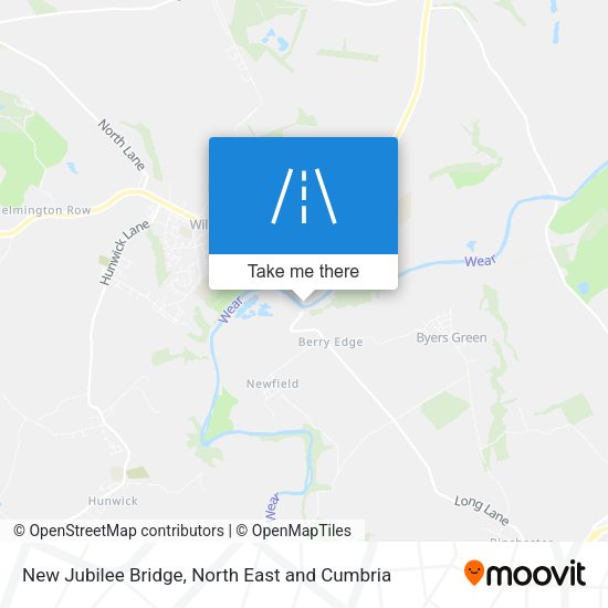 New Jubilee Bridge map
