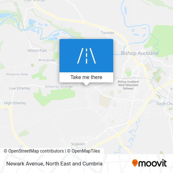 Newark Avenue map