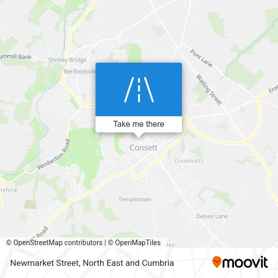 Newmarket Street map