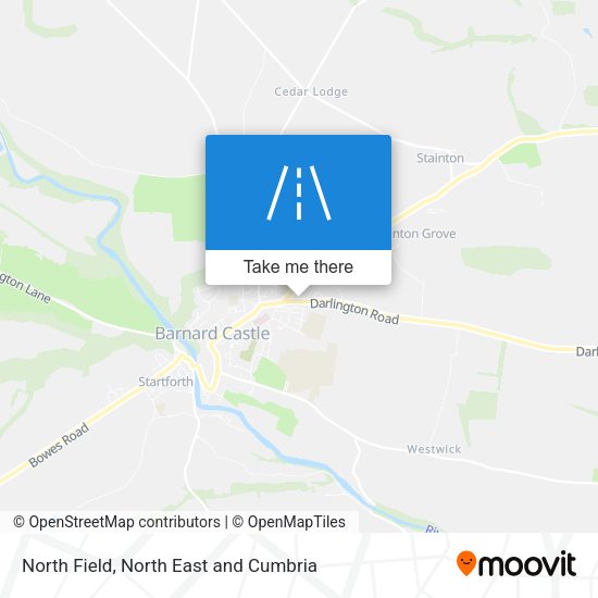 North Field map