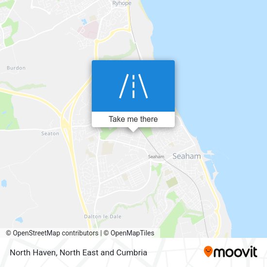 North Haven map