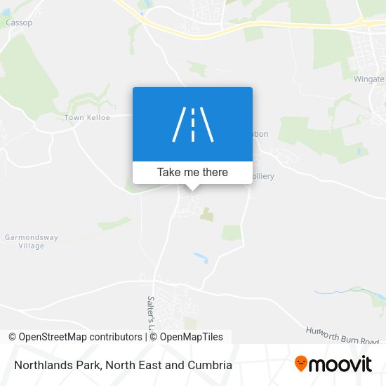Northlands Park map