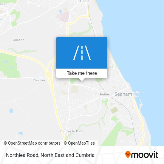 Northlea Road map