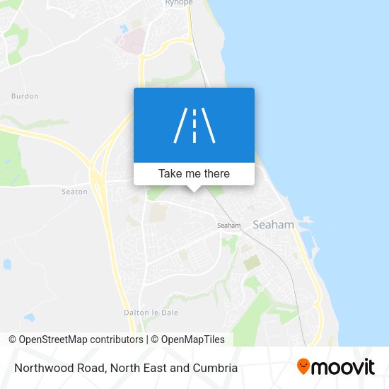 Northwood Road map