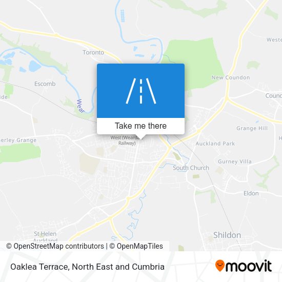 Oaklea Terrace map