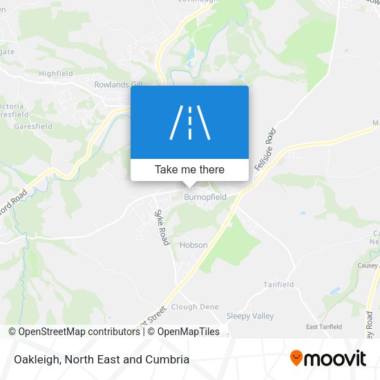 Oakleigh map