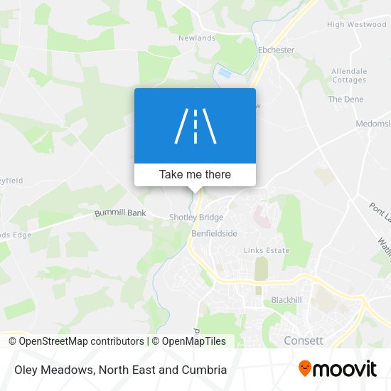 Oley Meadows map