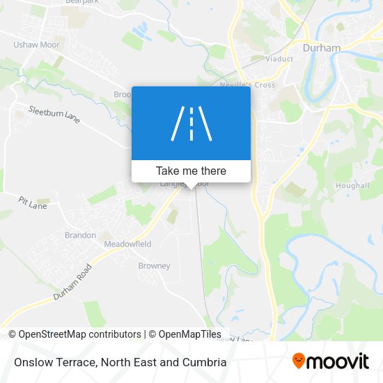 Onslow Terrace map
