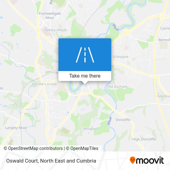 Oswald Court map