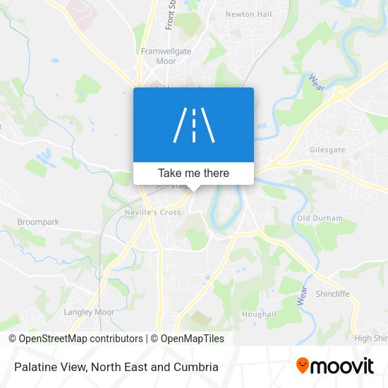 Palatine View map
