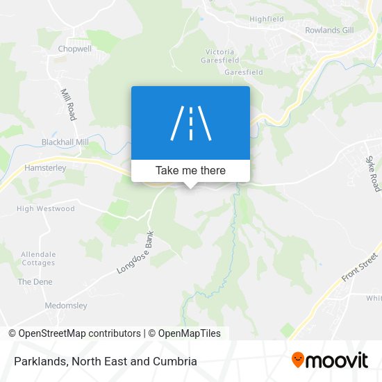Parklands map