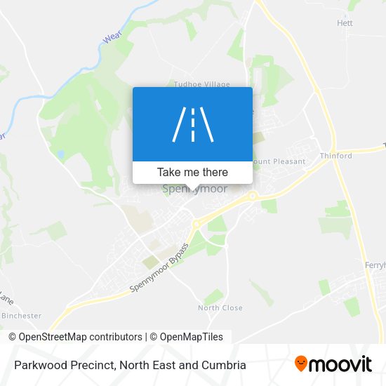 Parkwood Precinct map