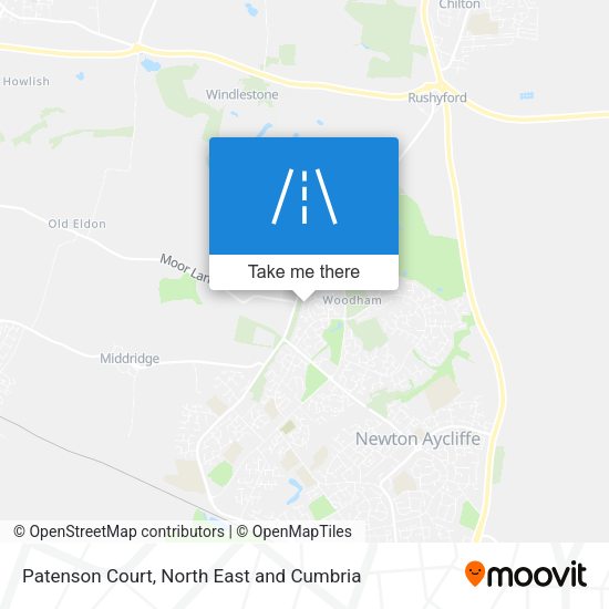 Patenson Court map
