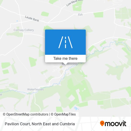 Pavilion Court map