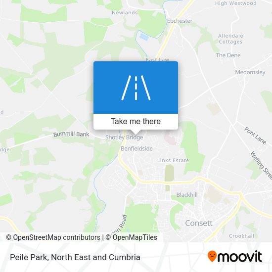 Peile Park map
