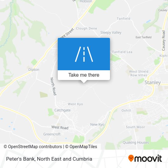 Peter's Bank map