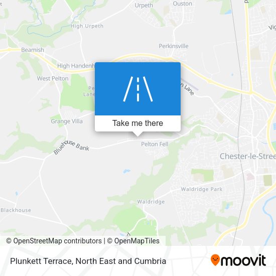 Plunkett Terrace map