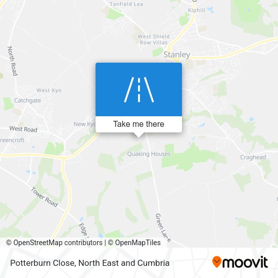 Potterburn Close map