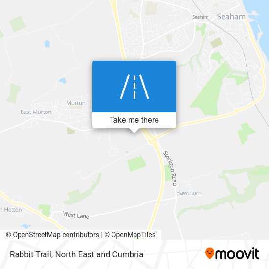 Rabbit Trail map