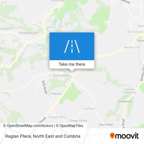 Raglan Place map