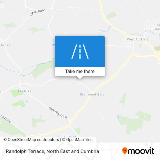 Randolph Terrace map