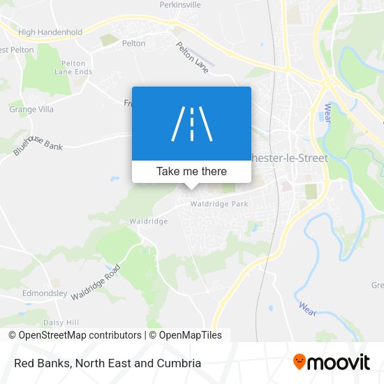 Red Banks map