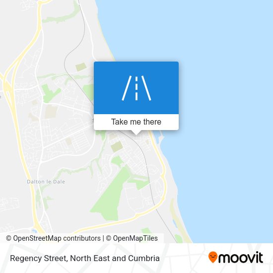 Regency Street map
