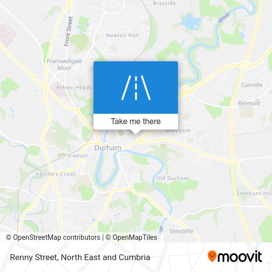 Renny Street map