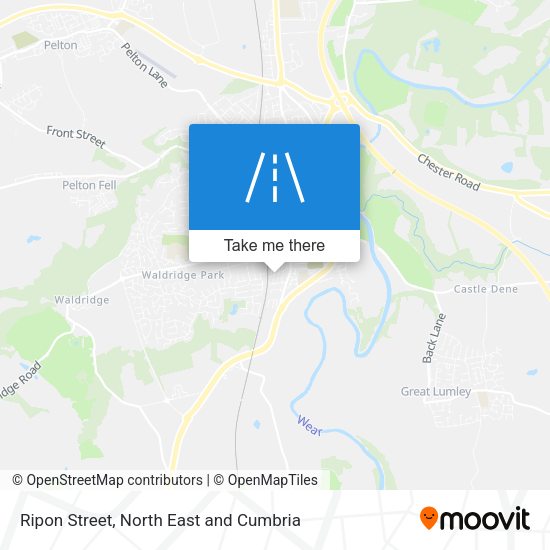 Ripon Street map