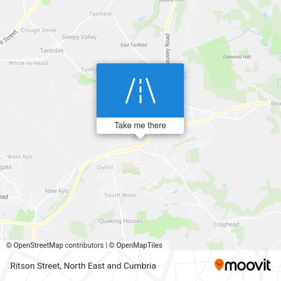 Ritson Street map
