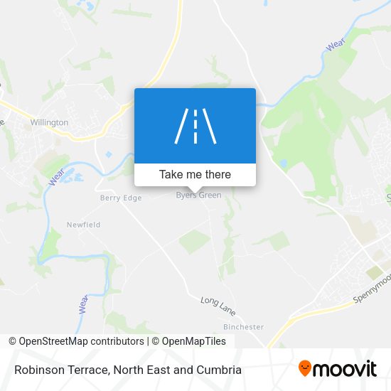 Robinson Terrace map