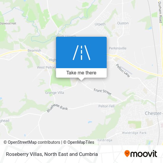 Roseberry Villas map