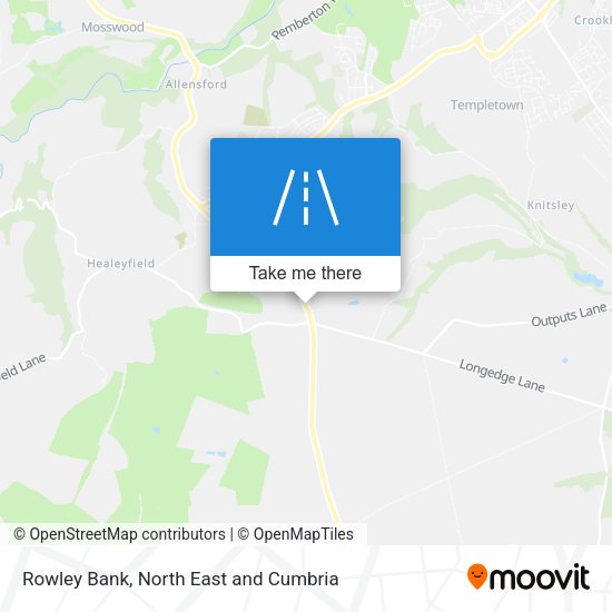 Rowley Bank map