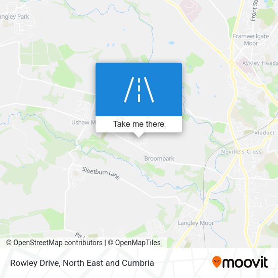 Rowley Drive map