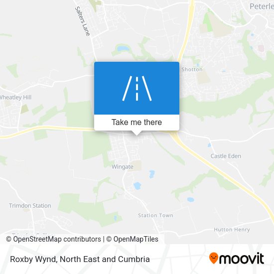 Roxby Wynd map