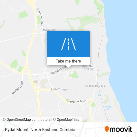 Rydal Mount map