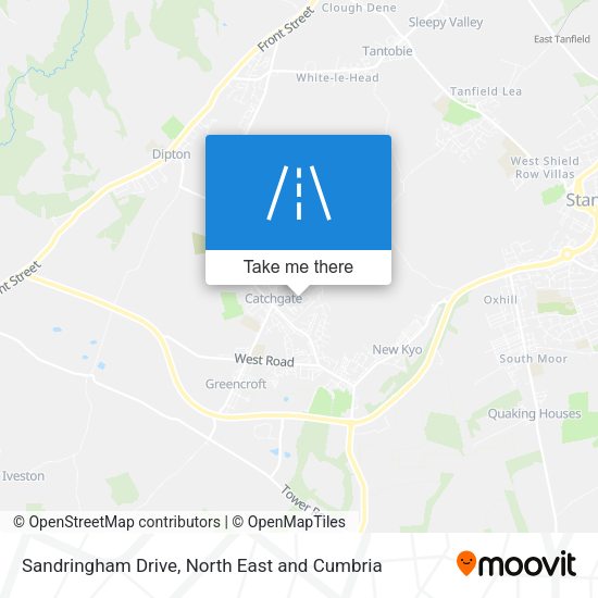 Sandringham Drive map