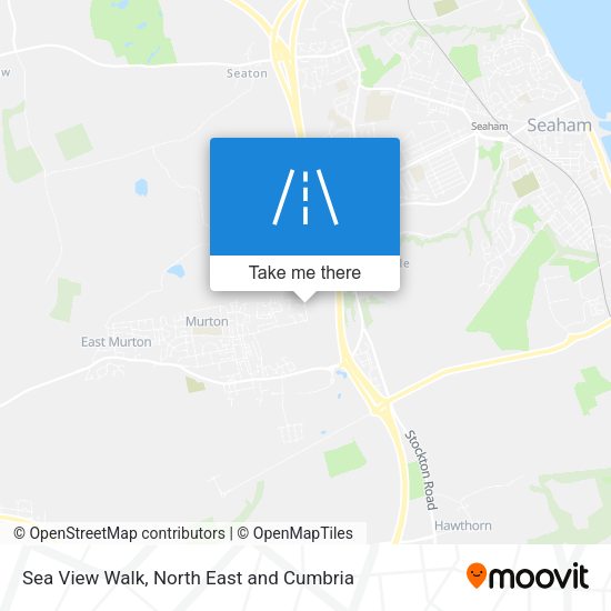 Sea View Walk map