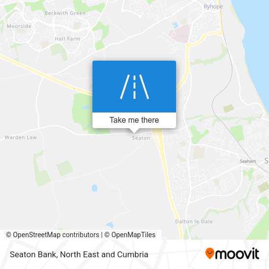 Seaton Bank map