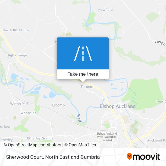 Sherwood Court map